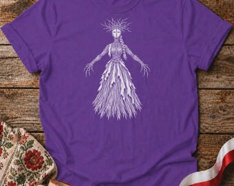 Marzanna Shirt - Slavic Winter Effigy - Polish Folklore T-Shirt