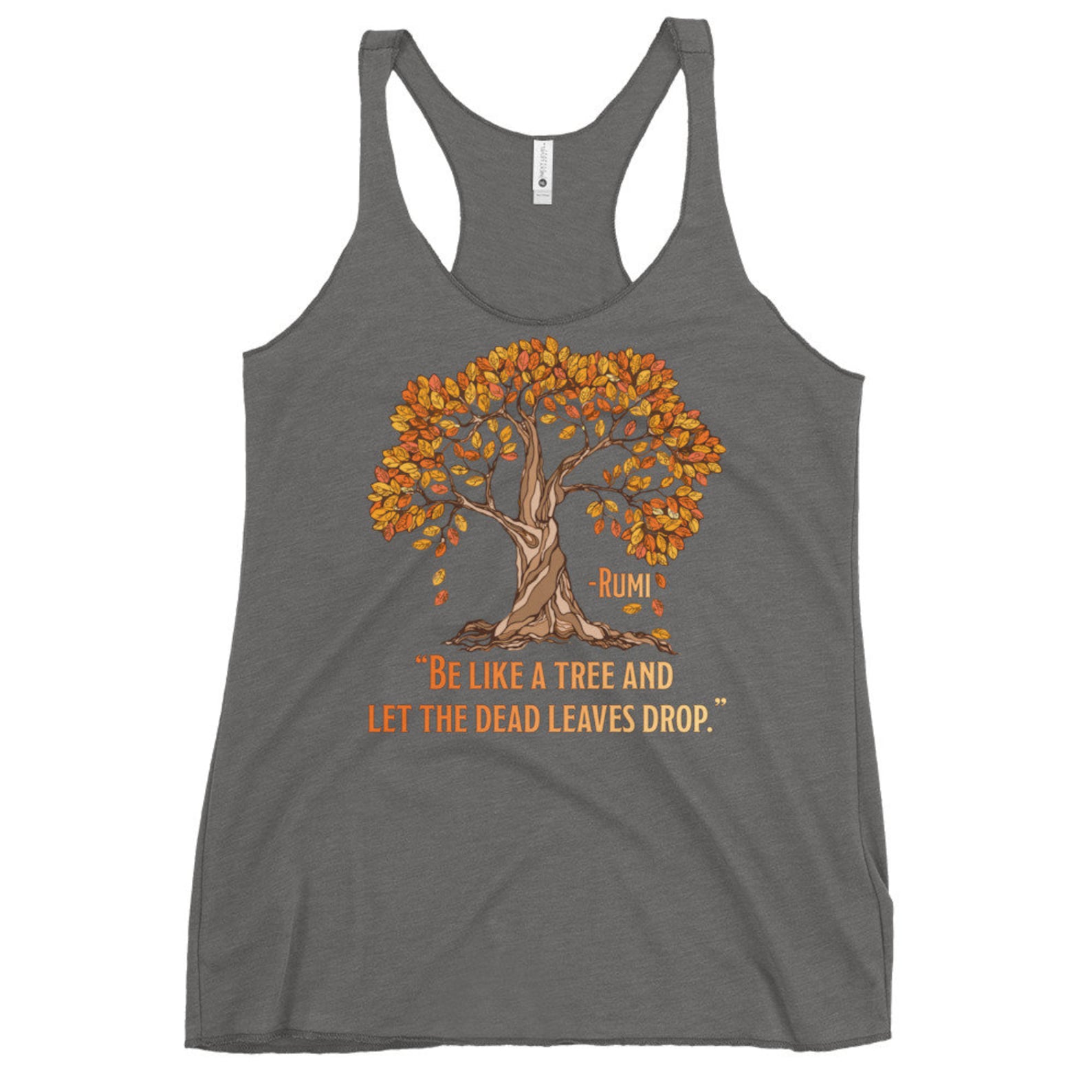 Rumi�s citaten Wees als een boom laat de dode Etsy