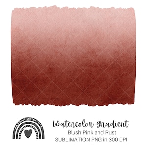 Sublimation PNG Background Blush Pink and Rust Brown Gradient Digital Download Commercial Use