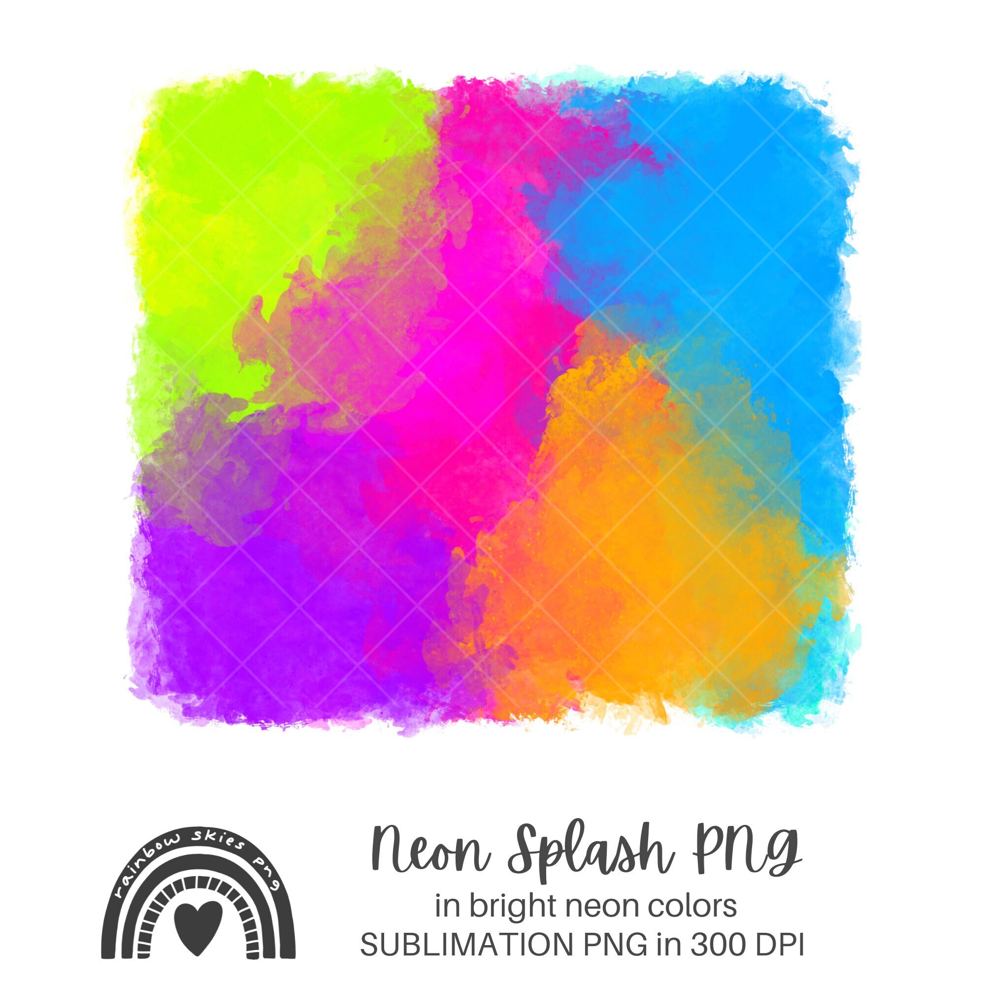 Neon Background Png - Etsy