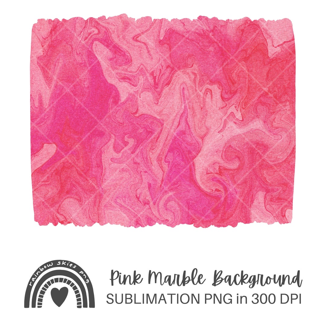 Pink Marble Background Sublimation PNG Valentines Day Digital Download ...