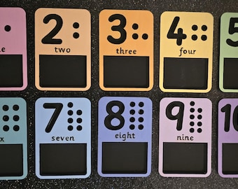 Number trays 1-10