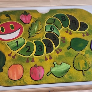 Hungry caterpillar flisat insert