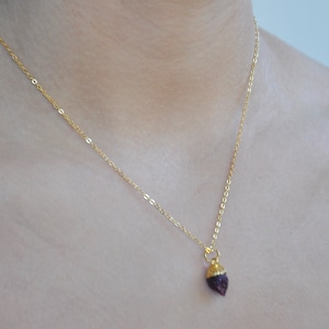 Ruby July Birthstone Necklace