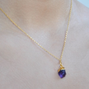 Amethyst February Birthstone Necklace