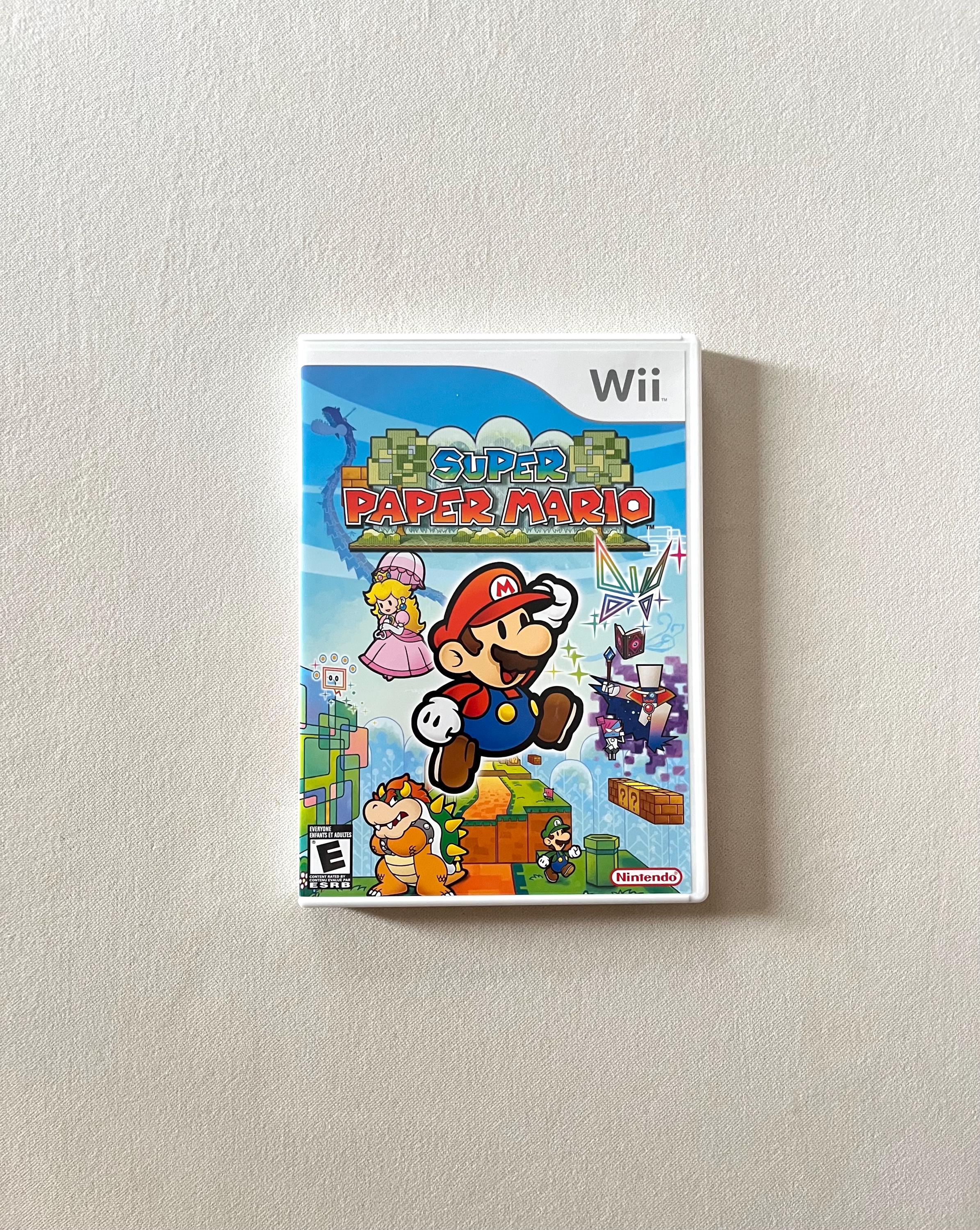 スーパーペーパーマリオWiiゲーム - Etsy 日本