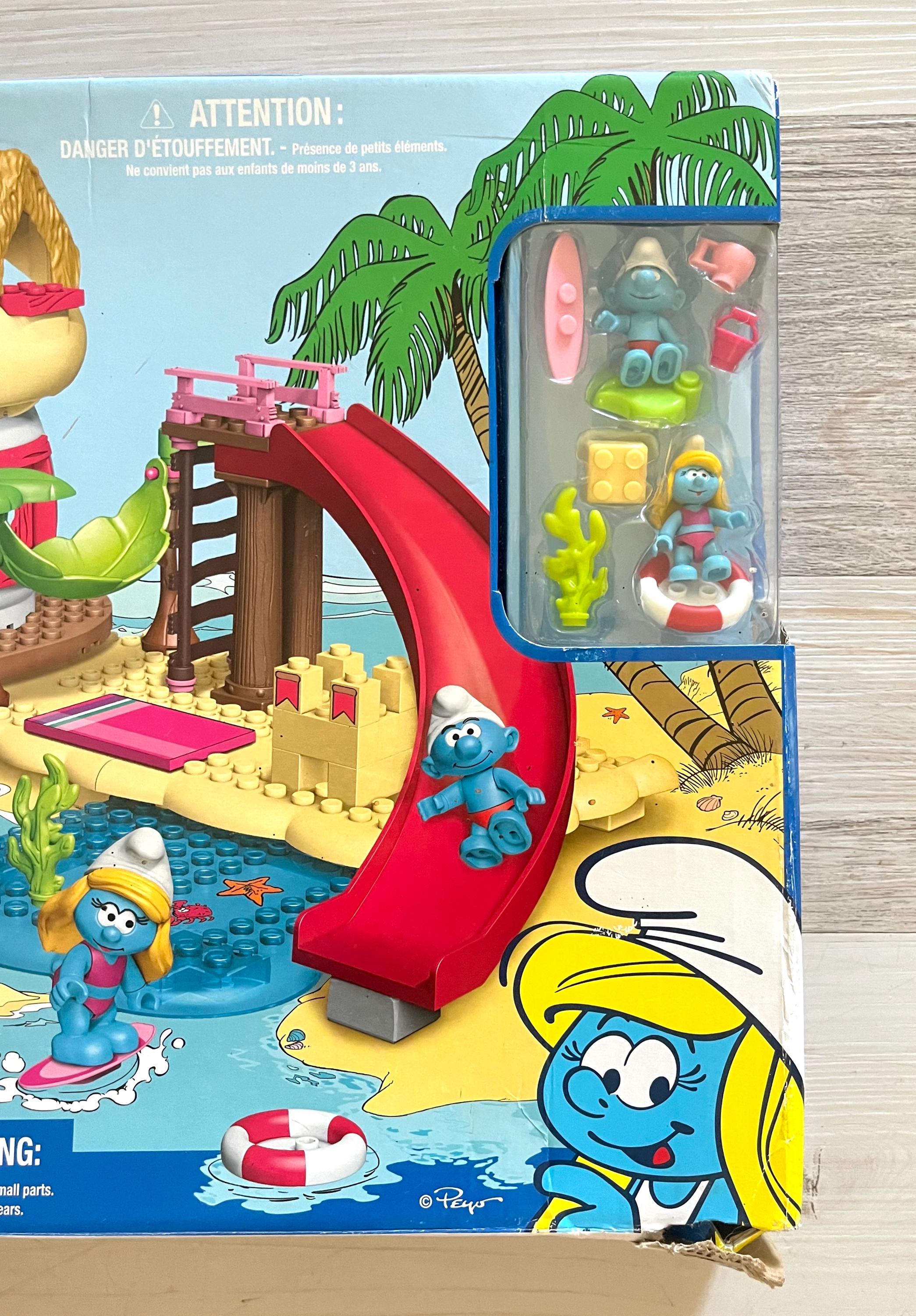 Mega Bloks Smurfs Beach #10755 - Etsy Hong Kong