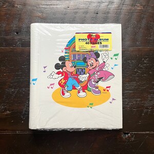 Vintage Disney Mickey & Minnie Mouse Photo Album