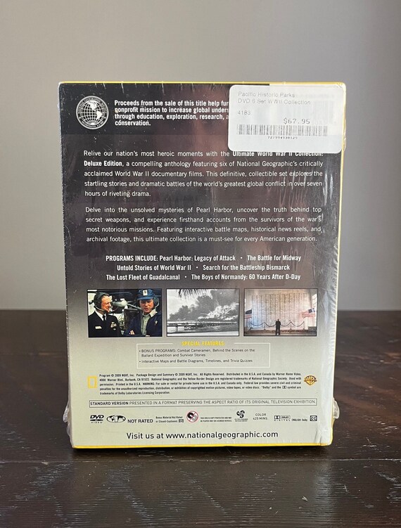 NOS Ultimate World War II Collection National Geographic DVD Set  