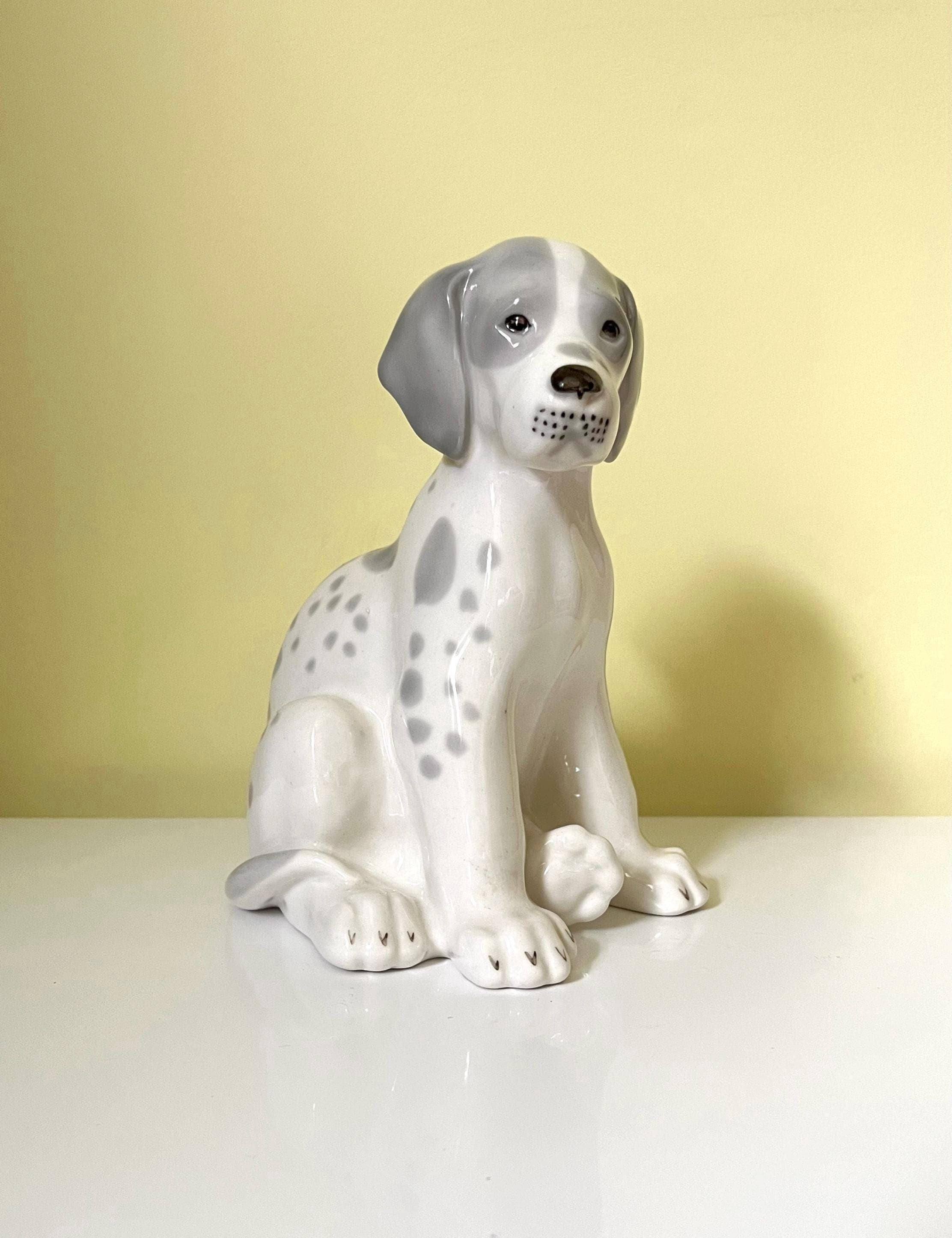 LOMONOSOV ロモノーソフ 犬の置物 陶器製 Lomonosov figurines - Etsy 日本