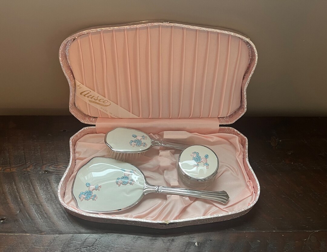 Vintage Art Deco Vanity Set by Ausco Etsy