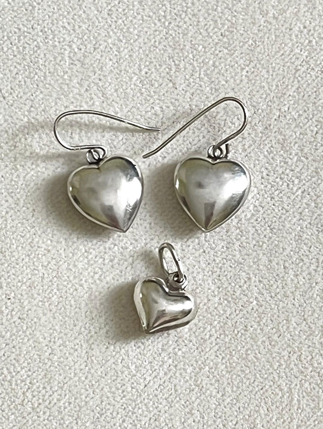[COLD FRAME] ☆ / VERY VINTAGE SILVER HEART EARRINGS VERY VINTAGE SILVER HEART EARRINGS