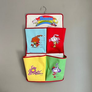 Snorks 1984 Hanging Closet Organizer