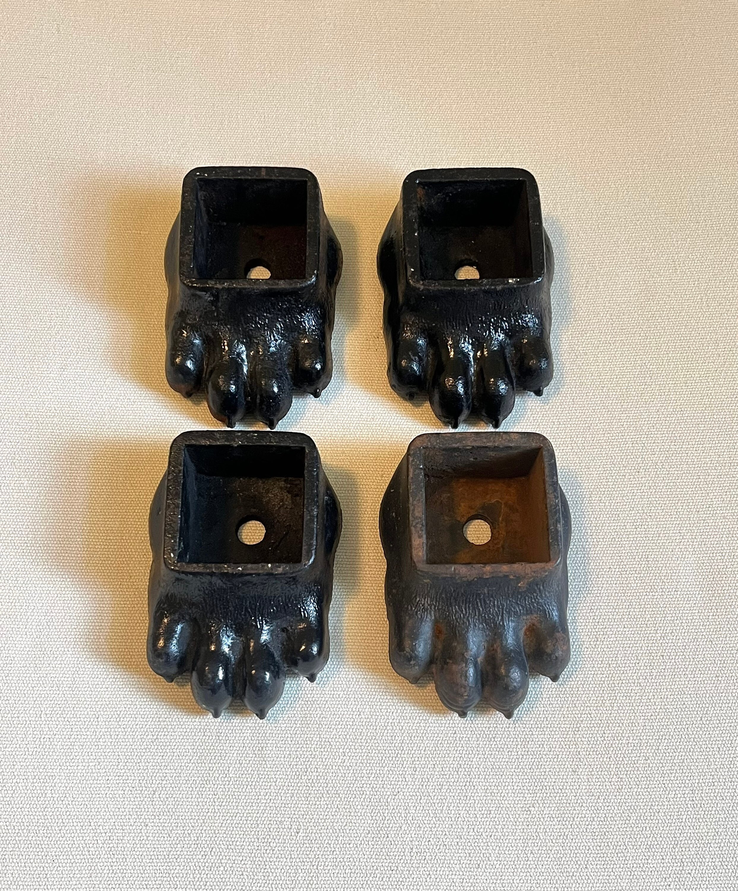 4 Fisher Wood Stove Feet Bear Paws - Etsy