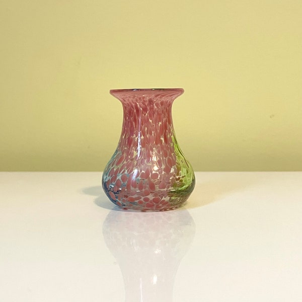 Vintage Small Boda Ulrica Hydman-Vallien Glass Vase