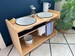 Montessori Double Washing Station -FREE SHIPPING in EU- Solid sustainably harvested wood 
