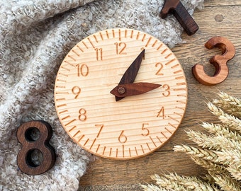 Wooden Learning Clock