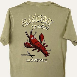 Crawdaddy Voodoo Garment dyed T-shirt