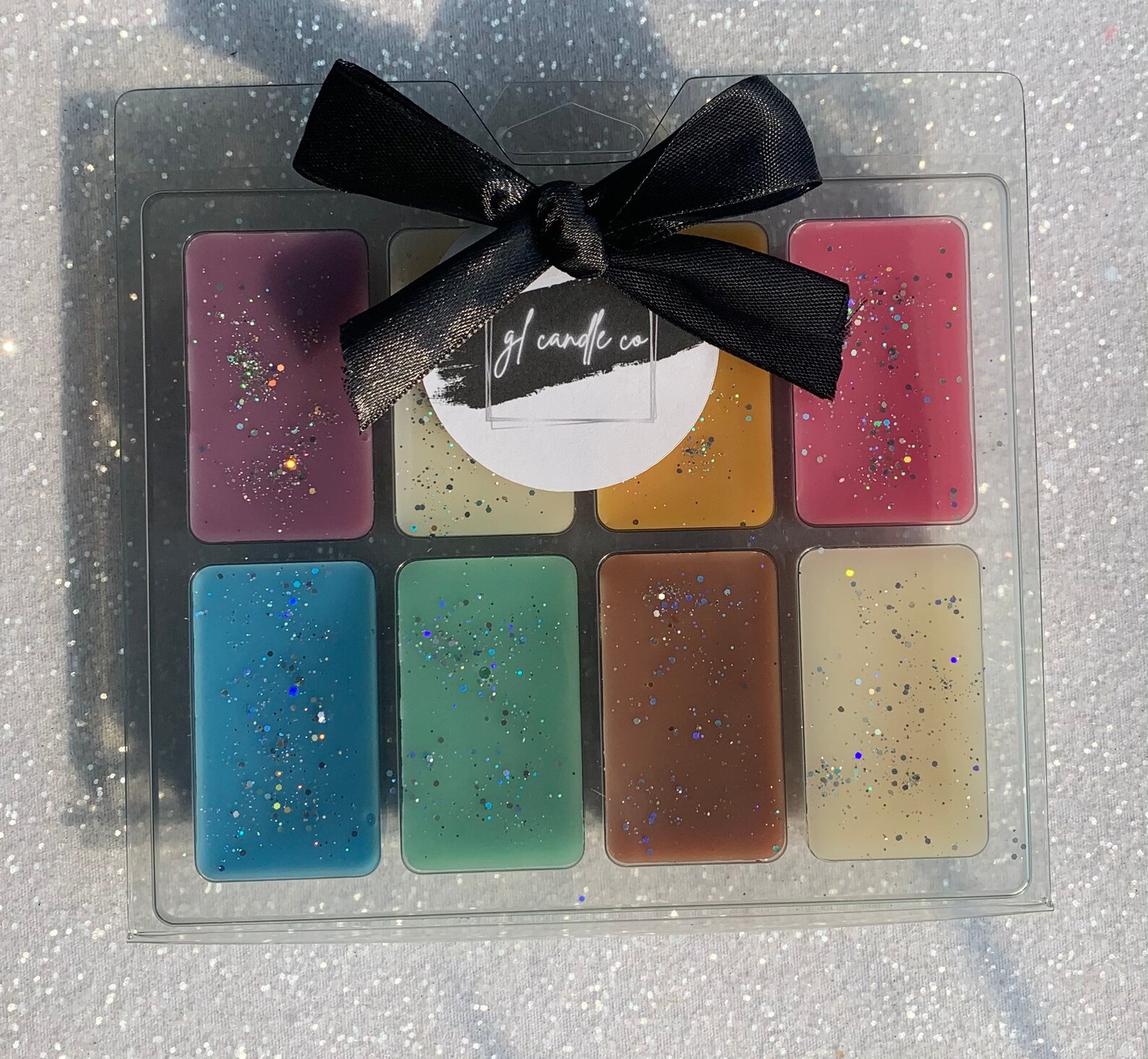 Wax Melt Sample Box/ Gift Box/ 8 Scents/ Presentation/ Etsy