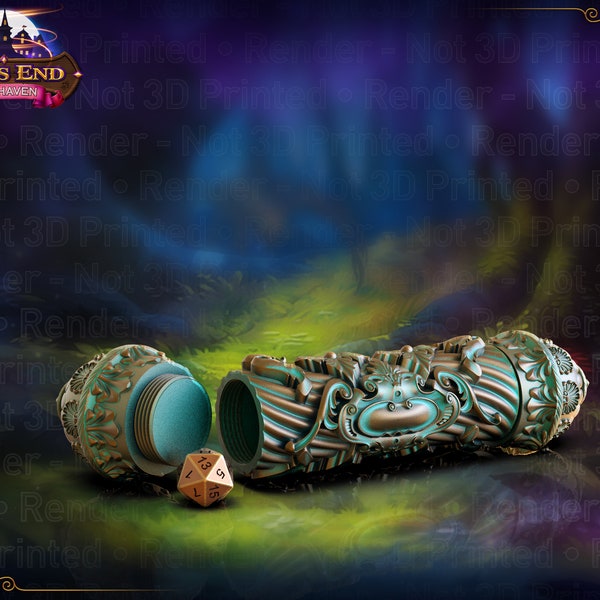 Furhaven Parliament Of The Owl's Spell Scroll Case