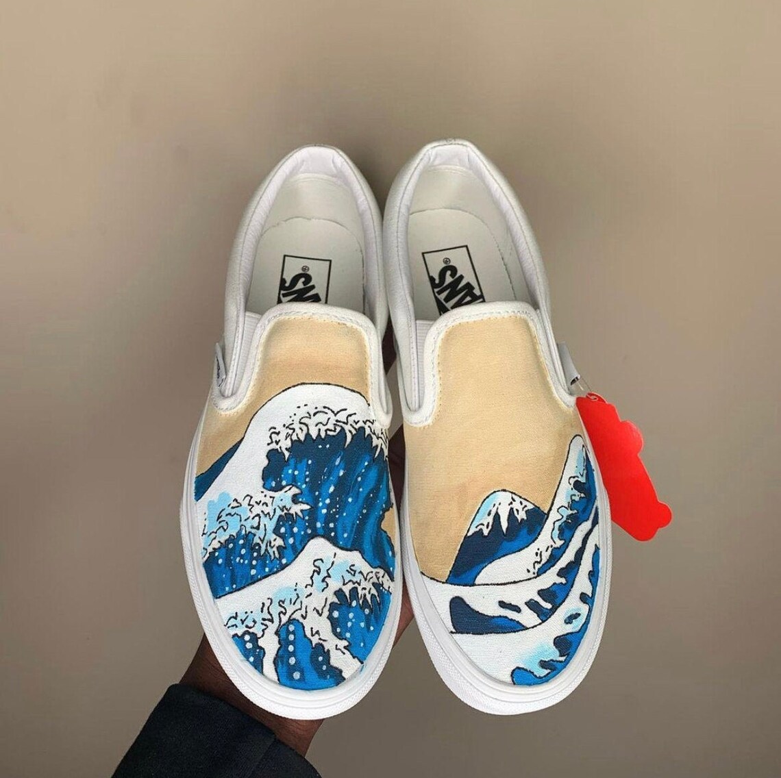 Ocean wave vans | Etsy