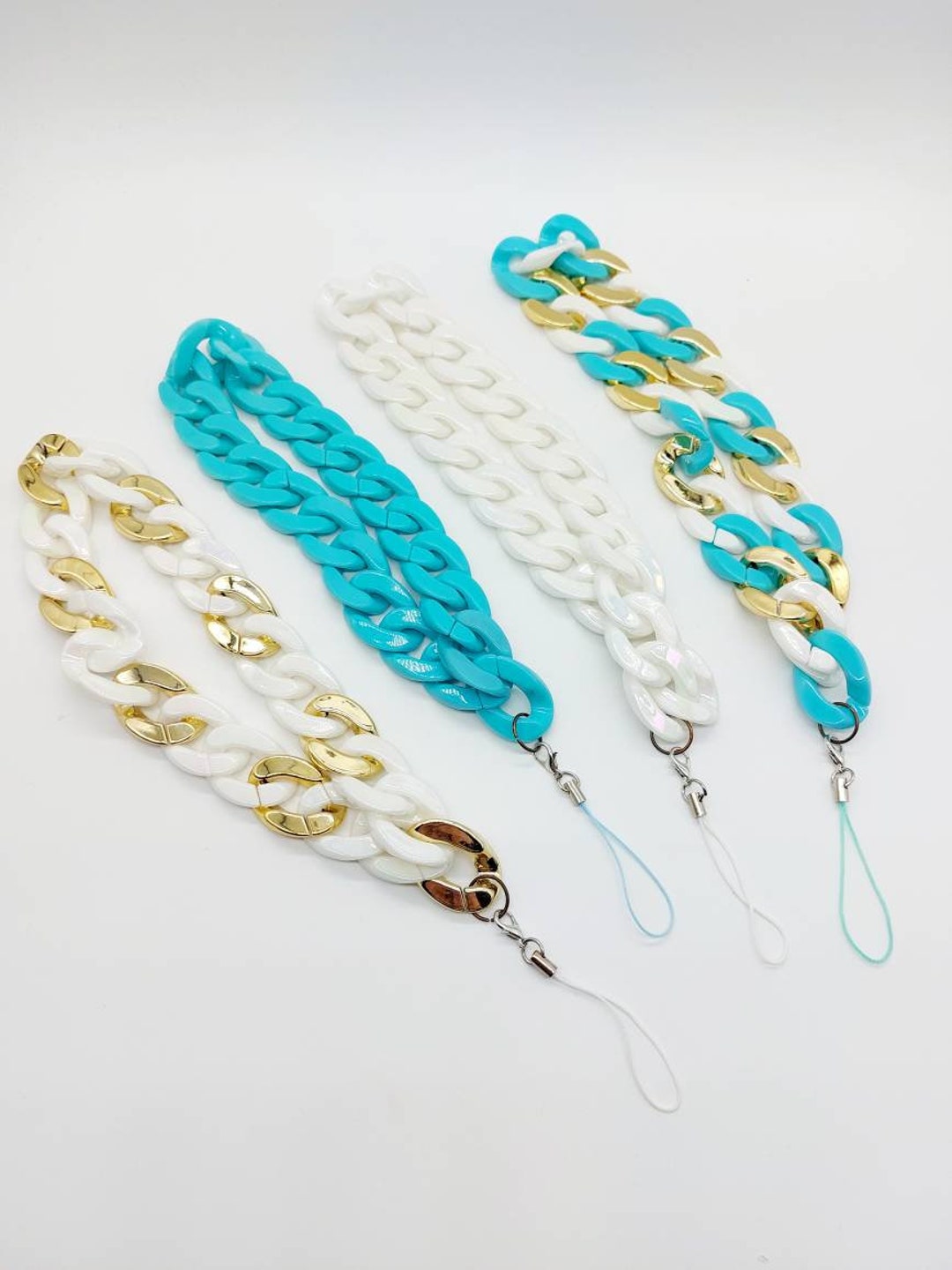 Stylish Phone Chain. Phone Cord. Phone Straps. Acrylic STRONG Phone