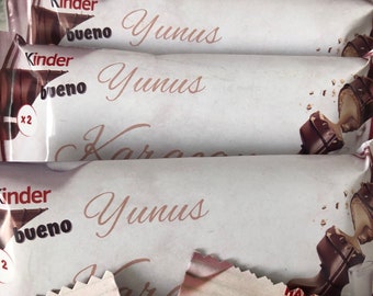 Personalized Kinder Bueno