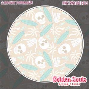 Surf Club | Summer | Seamless | Digital Design | Main and coordinate | Fabric Pattern | Stickers | PNG | Shirt | wallpaper | Seamless | boys