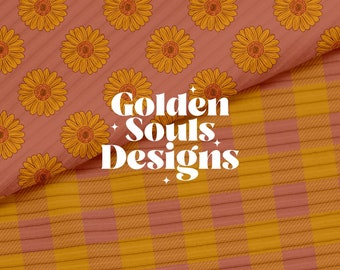 2 Seamless Pattern Files - Autumn Feels Floral