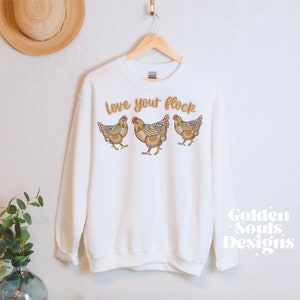 PNG Digitale Datei Shirt Grafik Design - Love Your Flock