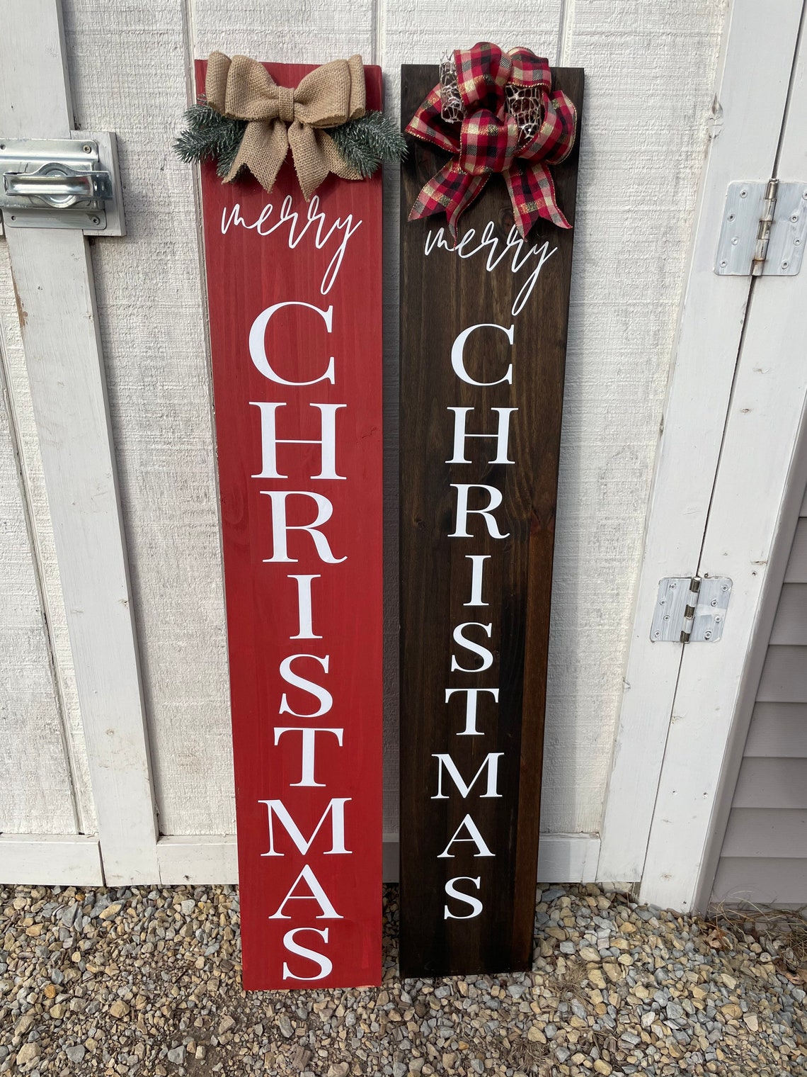 Merry Christmas Porch Leaner Christmas Porch Sign Farmhouse Etsy Il 1140xN.3424323866 Rrta
