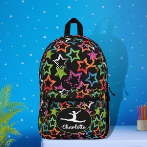 Gymnastics backpack for girls, Gymnastics bag, Gymnast backpacks, Personalized gymnastics bag, Custom Gymnast Bag, Teen Gymnast Gift, Sports