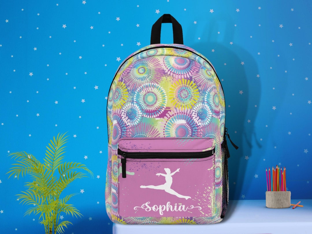 Personalized Gymnastics Bag, Custom Gymnast Bag, Gymnast Dancer