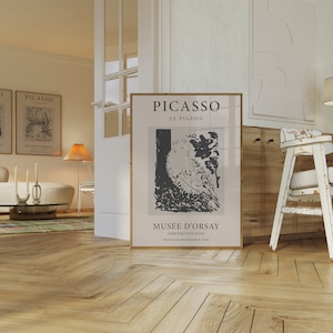 Picasso Vogel Poster, Vintage Picasso Tierdruck, Retro Vogel Zeichnung, Pablo Picasso Druck, Galerie Wanddekor, Wohndekor, digitaler Download