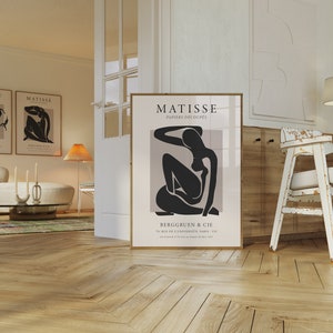 Henri Matisse Nu Print, La Femme, Abstract Woman Printable Wall Art, Modern Room Decor, Minimal Wall Art, French Style, Modern Gift Idea