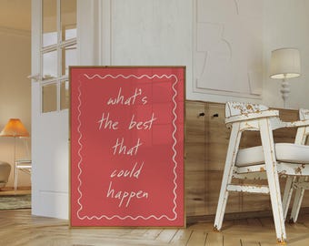 Affirmation Print, Trendy Wall Art (Digital Download
