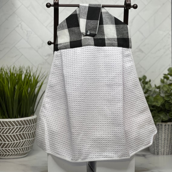 Buffalo Check Tea Towel, Sublimation Blank, Sublimation Tea Towel