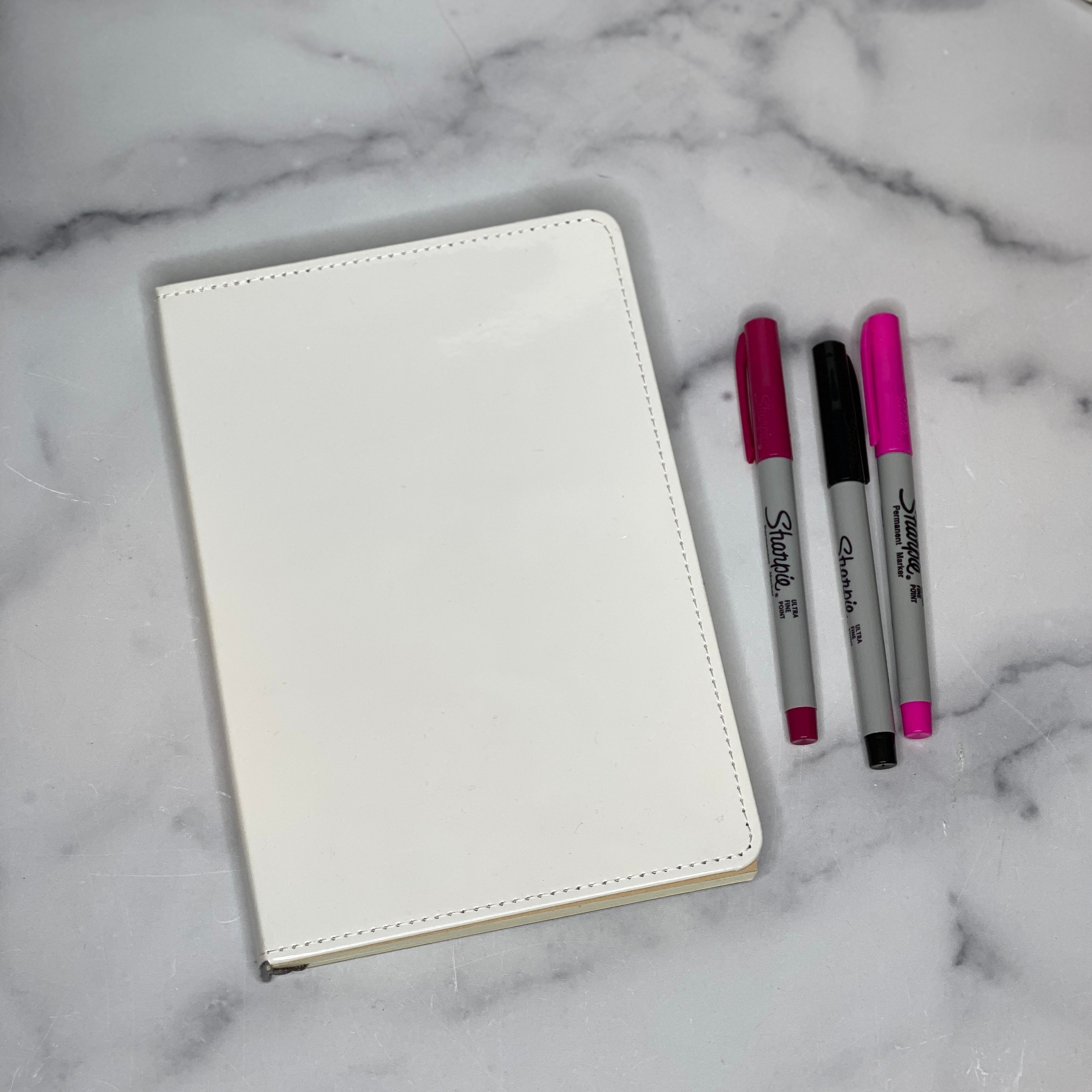 BULK BLANK Faux Leather Notebook Sublimation Notebook Etsy