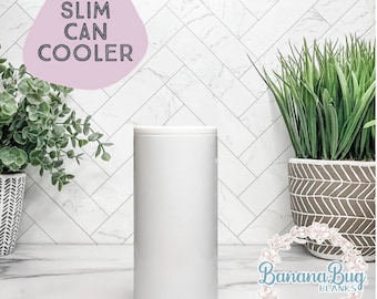 BULK Can Cooler, Slim Can Cooler, Skinny Can Cooler, Sublimation Blank, Sublimation Ready Can Cooler, DIY Can Cooler, Sublimation Blanks