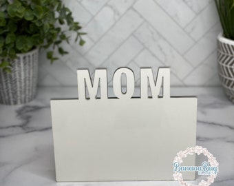 BLANK Mom Photo Panel, Sublimation Picture, Sublimation Blank, Sublimation Photo Panel, Sublimation Ready, Mom Gift, Mothers Day Gift