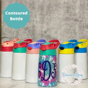Blank Sublimation Kid Bottle, Sublimation Flip Top Bottle, Blank Sublimation bottle, Sublimation Blanks, Flip top Bottle for child