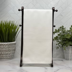 100% Polyester Tea Towel, White Tea Towel, Sublimation Blank, Tea Towel, DIY Blank, Sub Blanks,