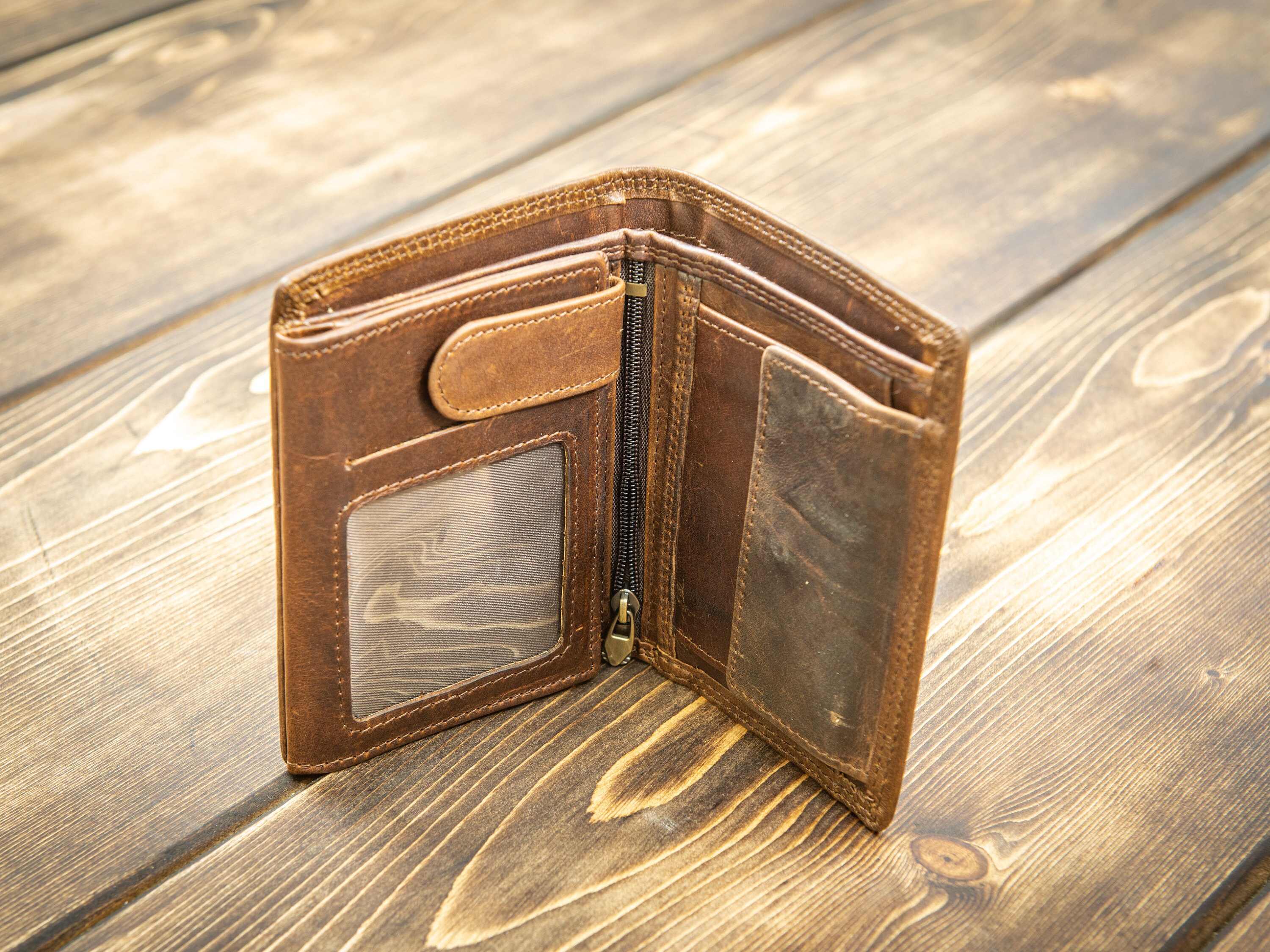 Cowhide wallet handmadehigh quality pure leather wallet Etsy