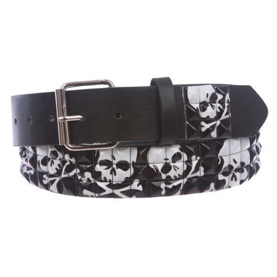 1 1/238mm Wide Skull & Cross Bone Printed Punk Rock - Etsy