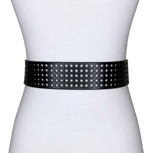Women's 1 7/8 Wide Perforated High Low Waist 3D - Etsy