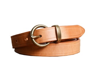 Cowhide Leather Belt For Women, Full Grain Leather Belt For Men, Unisex Vintage Leather Belt, Leather Fashion Belt, Jeans Belt, Casual Belt