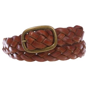1 1/4 Wide Braided Woven Soft Cowhide Full Grain Solid Two-tone 3D ...