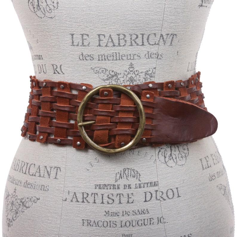 Vintage Wide Belts, Cinch Belts, Skinny 50s Belts Womens 3