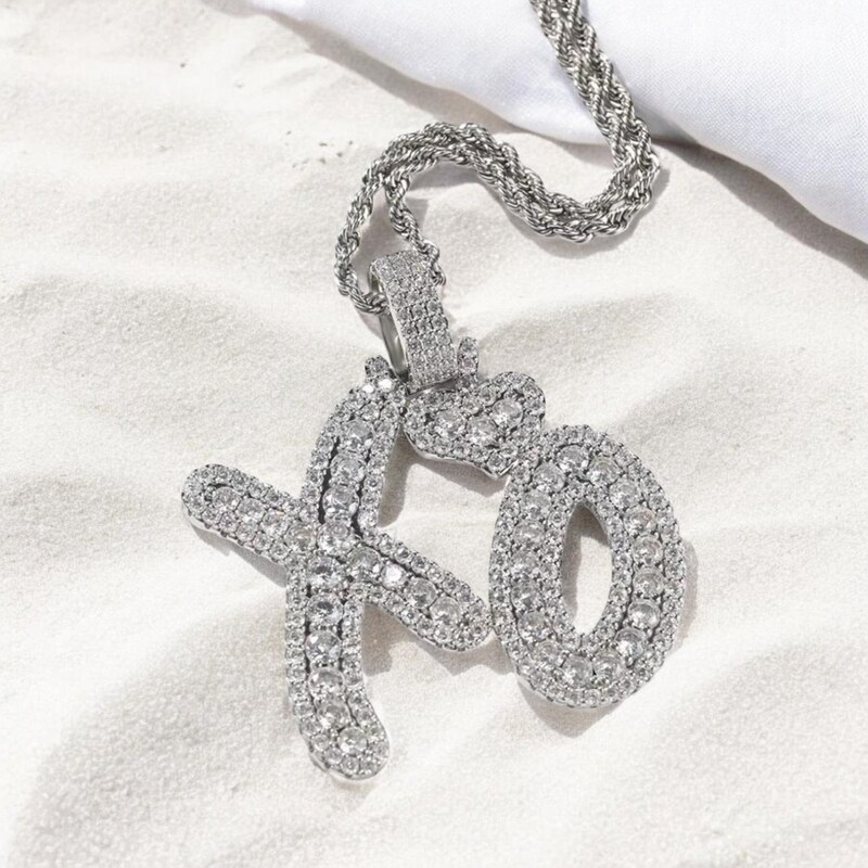 Xo Necklace - Etsy