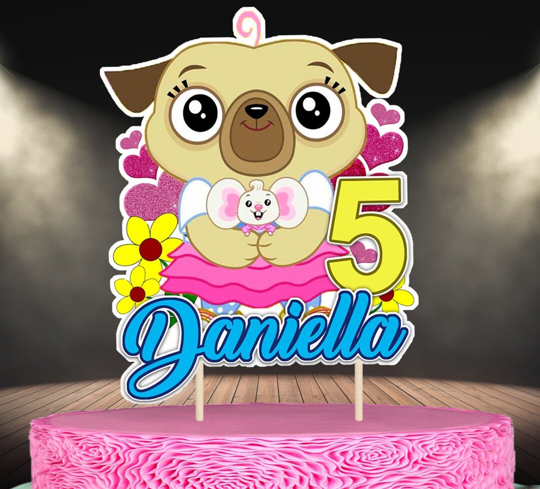 Cartoon Cake Topper Personalized Cake Topper Custom Cake Etsy